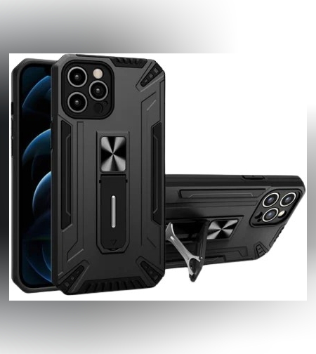 Husa de protectie Flippy pentru Apple iPhone 13 Pro Defender Sergeant Brave cu suport,Negru