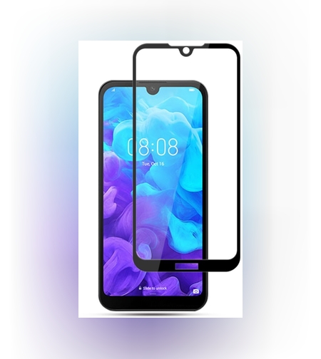 Folie Sticla Flippy® pentru Huawei Y5 2019 111D Negru