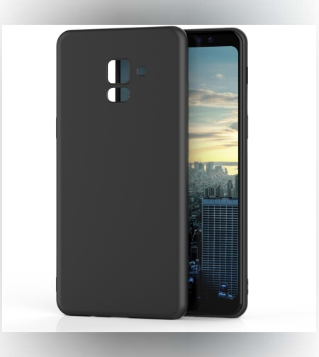 Husa Samsung Galaxy A8 2018 Luxury Case Negru