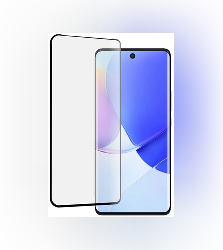 Folie Sticla securizata curbata Flippy® compatibila cu Huawei Nova 9 Full Glue Negru