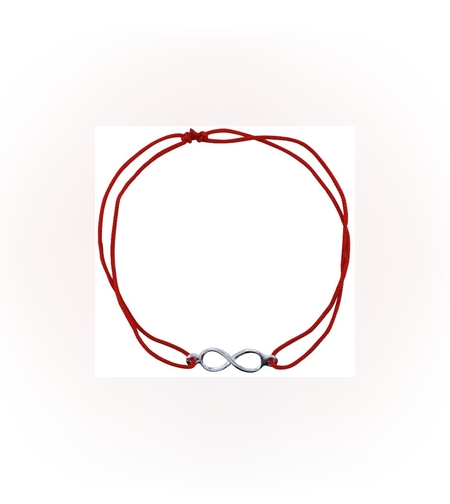 Bratara Snur Reglabil, Argint 925, Infinit, Jolie Silver, 0.4 g, 2 cm x 0.5 cm