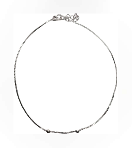 Bratara din Argint 925, model pentru picior reglabila