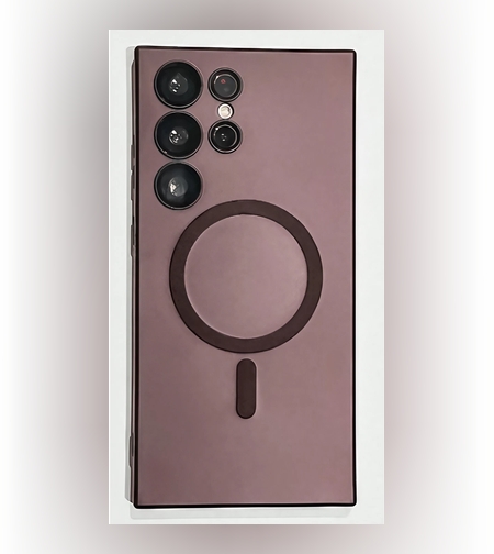 Husa de protectie Flippy, cu incarcare Wireless, Tehnologie Magsafe, pentru  Samsung Galaxy S23 Ultra , Mov