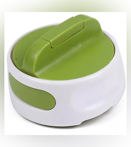 Desfacator Manual de Conserve si Sticle, Flippy, 6.8 x 4.8 cm, din ABS + Otel, Verde/Alb