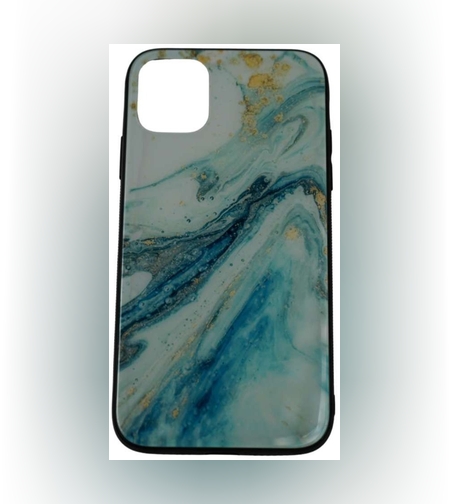 Husa protectie pentru Apple iPhone 11 Marble Glass Model 1
