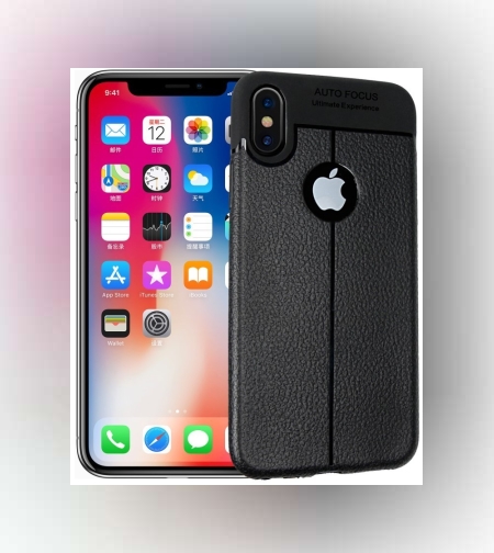 Husa Apple iPhone X Zore TPU moale Negru