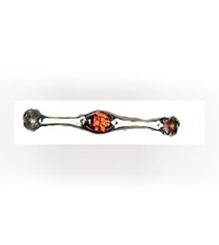 Inel Argint 925, Molecula cu Zirconii Colorate M58