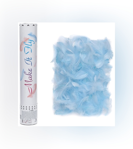 Tub de Confetti, Flippy, Model Pene, 27 cm, Make It Fly, Bleu