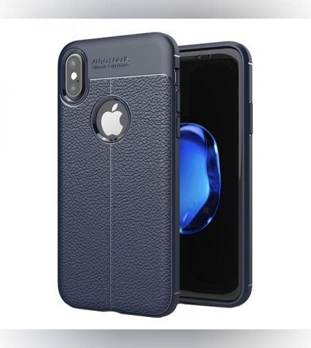 Husa Apple iPhone X Zore TPU moale Albastru