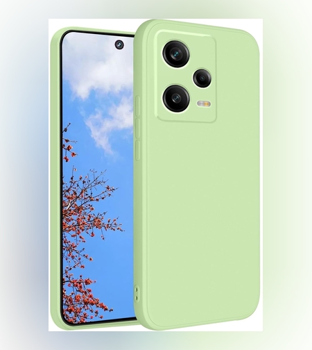 Husa de Protectie Matte TPU, Flippy, pentru Xiaomi Redmi 12 Pro, Protectie Camera, Antisoc, Antizgariere, Antialunecare, Acoperire Completa, Verde