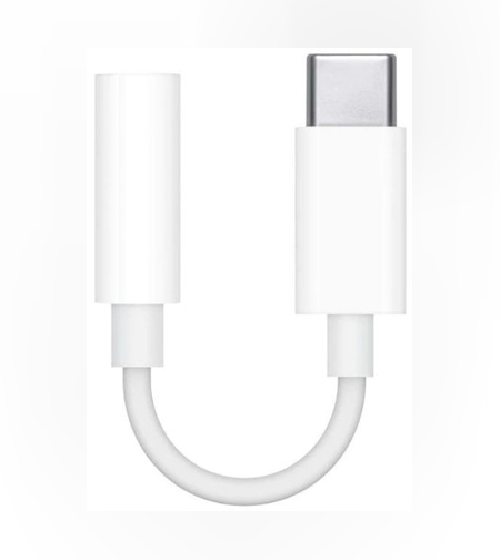 Adaptor Audio Flippy,USB Type C-Jack 3.5 mm, Alb