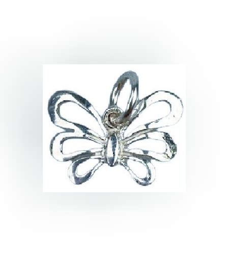 Pandantiv din Argint 925 Jolie Silver, Model Fluture, 18 x 18 mm, 0.9 g