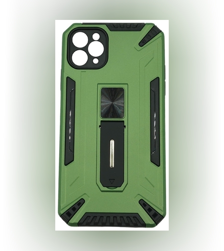 Husa de protectie Flippy pentru Apple iPhone 12 Mini Defender Model 4 cu suport, Verde deschis