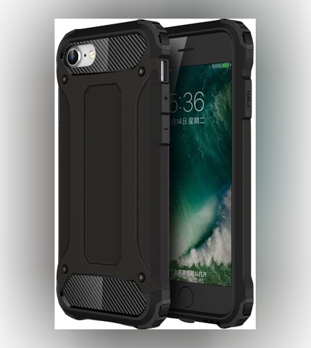 Husa protectie Flippy pentru Huawei P Smart 2020 Defender Model 1, Negru