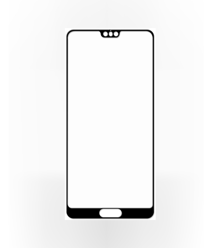 Folie Sticla Flippy® pentru Huawei P20 111D Negru