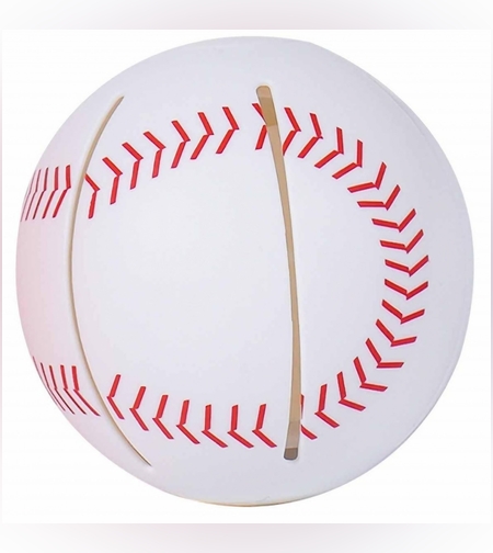 Minge UFO baseball Flippy cu deformare, diametru 8 cm, 3 ani +, interactiva, minge magică OZN zburator, minge zburătoare, Alb