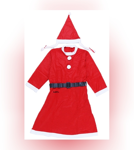 Costum Craciunita Flippy® Femeie, Adult, 3 piese, Polar