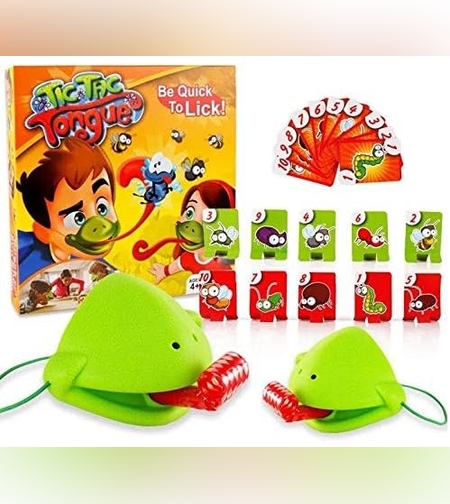 Joc de Societate, Flippy, Tip Cameleon, Competitie, Inlaturare Adeversar, +4 Ani, Multiciolor