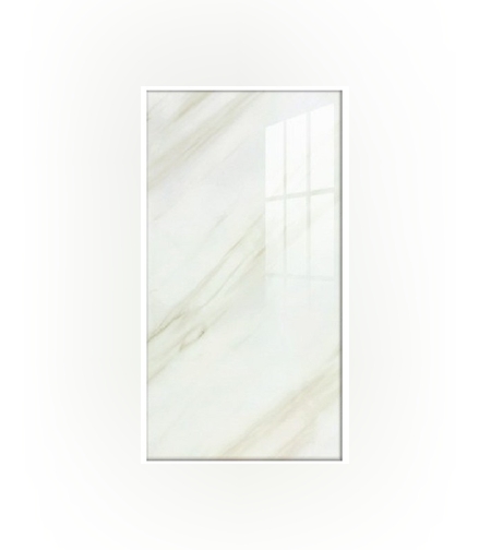 Set 10 Placi Tapet, Flippy, 60 x 30 cm, Grosime 1.5 mm, din PVC, Model Imitatie de Marmura, Suprafata acoperita 1.8 mp, Galben