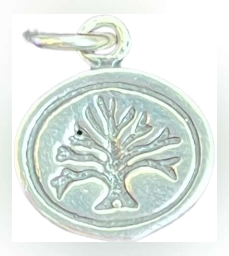 Pandantiv din Argint 925 Jolie Silver, Model Banut cu Pomul Vietii, 18 x 12 mm, 1.6 g