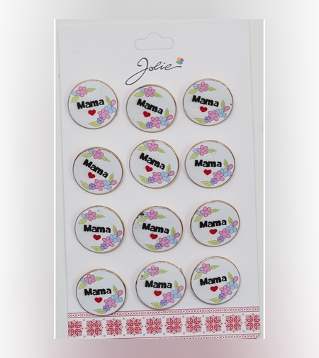 Set 12 Brose Martisor Primavara Mama cu Inima