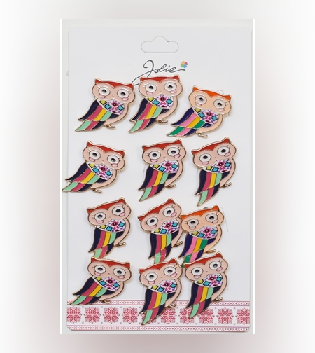 Set 12 Brose Martisor Primavara Pasare Colorata