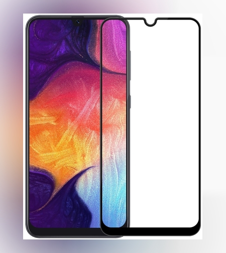 Folie Sticla Flippy® compatibila cu Samsung Galaxy A30/A50 111D Negru