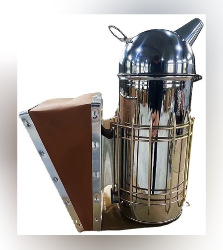 Afumator Apicol, Flippy, din Inox, 30 x 25 x 10 cm, Gri