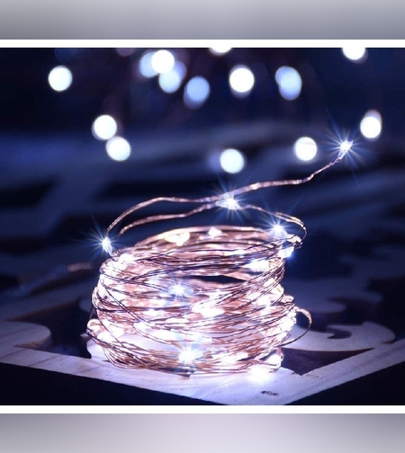 Instalatie Liniara de Craciun, 25 m, 250 Led-uri, Alb Rece, 8 jocuri de lumini, Transformator, Interconectabila, Prelungitor 5 m inclus, Fir Cupru, Flippy