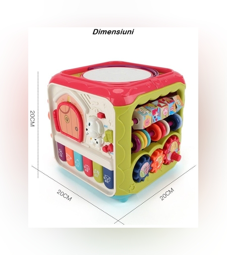 Cub activitati, 6 in 1, Flippy