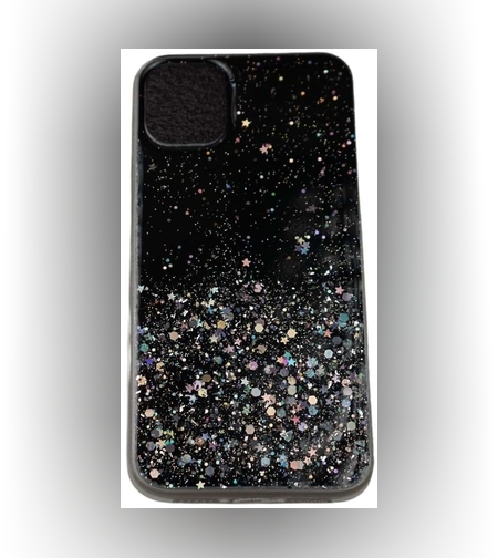 Husa de protectie pentru Apple iPhone 7 Luxury Glitter Stelute Negru