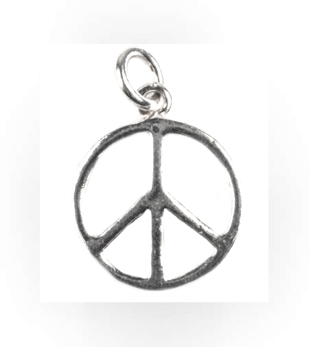 Pandantiv Semnul Pacii, Argint 925, 2 cm x 1.5 cm