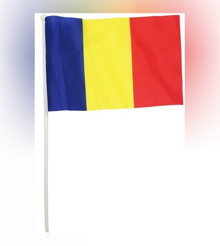 Steag de mana tricolor 20 x 30 CM