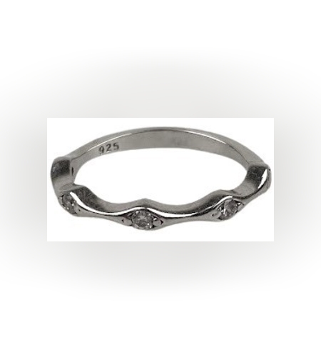 Inel Argint 925, Molecula cu Zirconii M53
