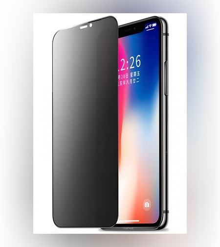 Folie Flippy Sticla Securizata 3D Privacy 28° Armor Panda pentru Apple iPhone XR/6.1/11