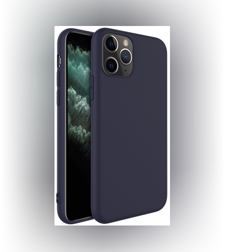 Husa protectie Flippy compatibila cu Apple iPhone 13 Pro Matte Tpu Albastru Inchis Mat