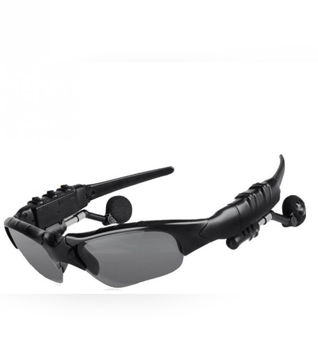 Ochelari de Soare Inteligenti, Flippy, Lentile Polarizate, Conexiune Bluetooth 5.0, Functie Apelare, Redare Muzicala, Impermeabili IPX3, 12.5 x 17 x 4 cm, Negru