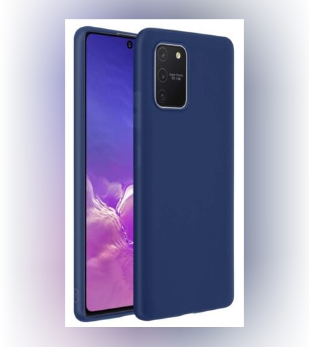 Husa protectie Flippy compatibila cu Samsung S10 Lite Matte Tpu Albastru inchis