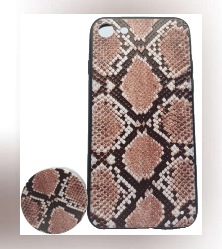 Husa Apple iPhone XS Max Multicolor Model Sarpe 2 Popsocket inclus