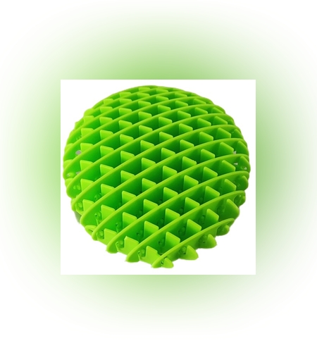 Jucarie Worm Fidget de Decompresie, Flippy, Anti Stres, Dimensiune Compacta 10 cm, Dimensiune Extinsa 24.5 cm, Verde