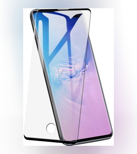 Folie Sticla curbata securizata Flippy compatibila cu Samsung S21 Ultra Full Glue Negru