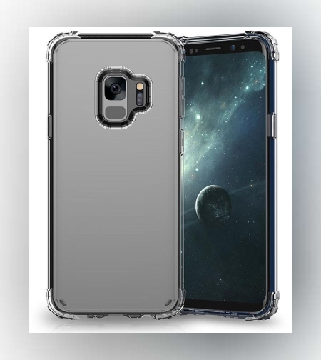 Husa de protectie pentru Samsung Galaxy S9 Tpu Antisoc Negru Transparent