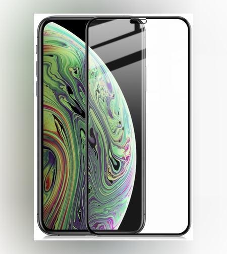 Folie Sticla Flippy® compatibila cu Apple iPhone X/XS 111D Negru