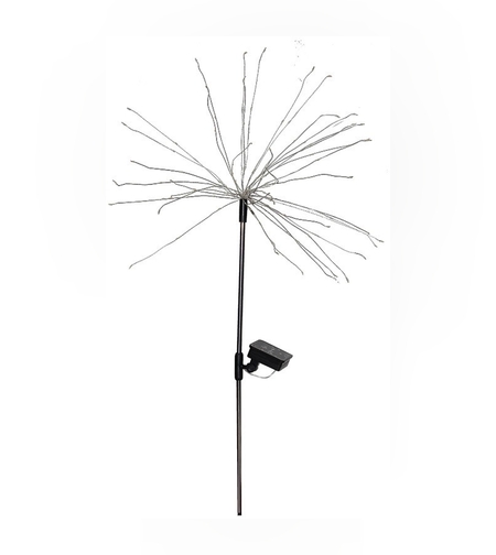 Lampa solara sub forma de artificii, 120 LED-uri, alb rece, Flippy