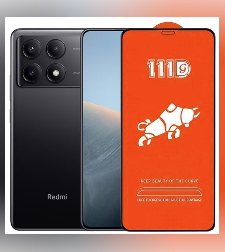 Folie Sticla Securizata pentru Xiaomi Redmi K70E, Flippy, Sticla de Protectie Compatibila cu Xiaomi Redmi K70E, Full Cover 111D, HD, Margini Negre, Transparenta