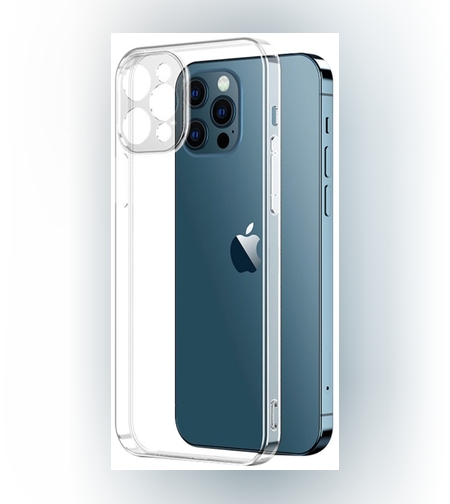 Husa de protectie pentru iPhone 14 Pro, Flippy, TPU Transparenta