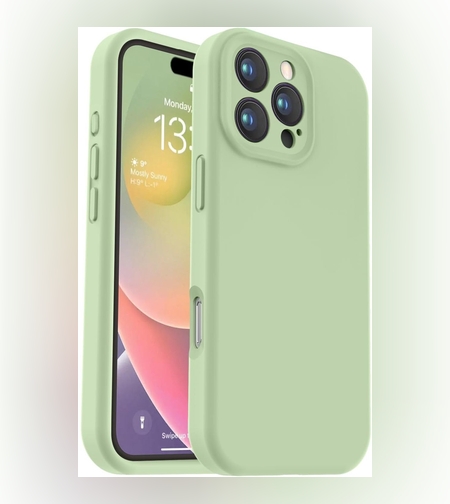Husa de Protectie Matte TPU, Flippy, pentru Apple iPhone 16 Pro, Protectie Camera, Antisoc, Antizgariere, Antialunecare, Acoperire Completa, Verde