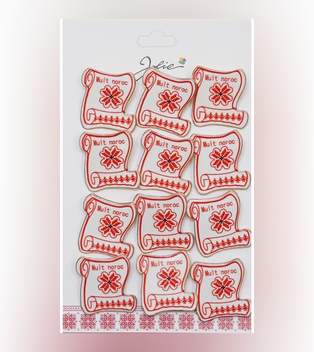 Set 12 Brose Martisor Primavara Papirus Mult Noroc