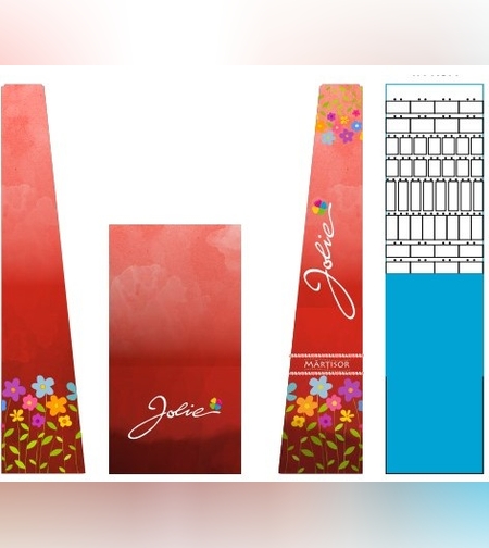 Display Martisor podea 160x40x40 + header 10 cm - 01/02 Mega Profi