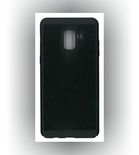 Husa Samsung Galaxy A8 2018 Ultra Slim cu aerisire Negru